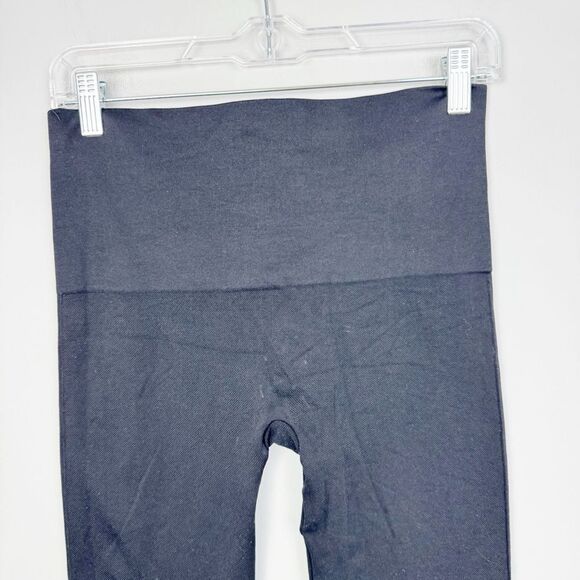SPANX | Look at Me Now High Rise Solid Black Full Length Leggings Women’s Size L - Picture 9 of 10